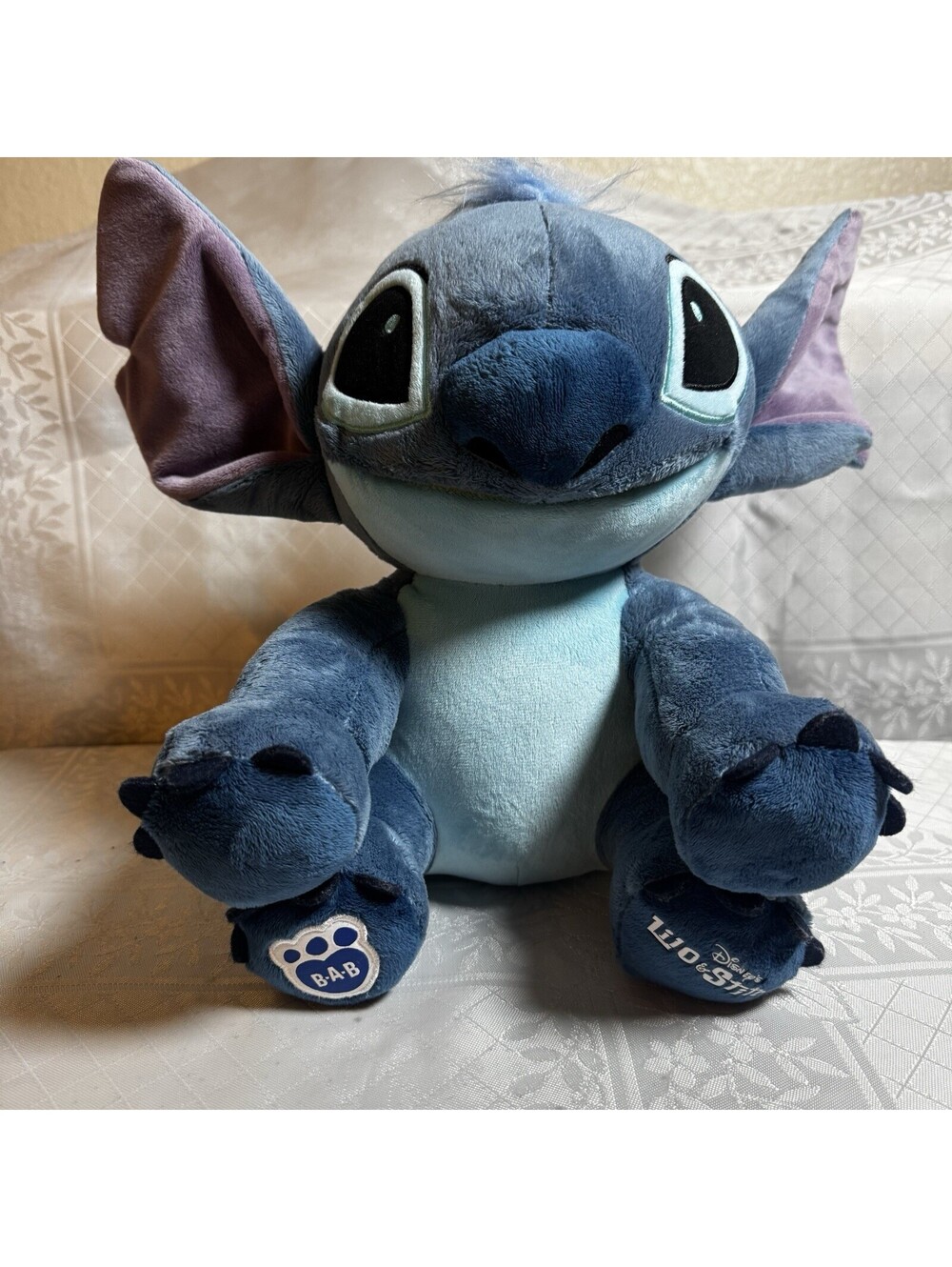 2020 Build-A-Bear Disney Lilo & Stitch Stitch Plush 🧸 Soft Working Sound